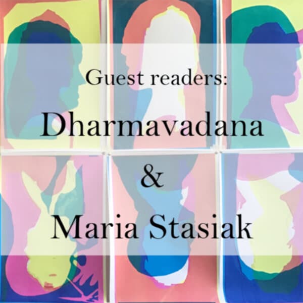 Torriano Poetry: Dharmavadana (David Penn) and Maria Stasiak